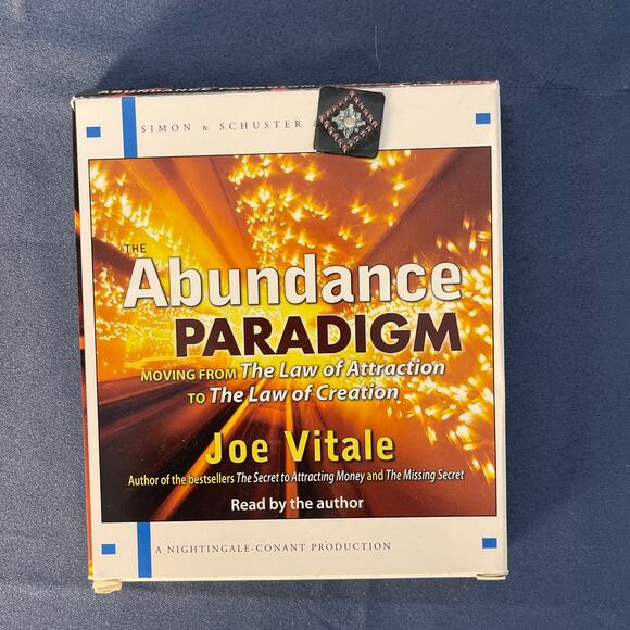 Abundance Paradigm by Joe Vitale Audio Book CDs Excellent Condition - Picture 1 of 9
